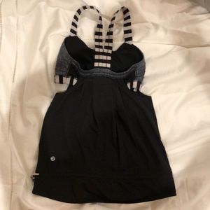 Lulu lemon built in bra running tank